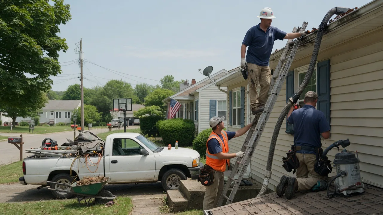 Gutter Installation in London, OH near me